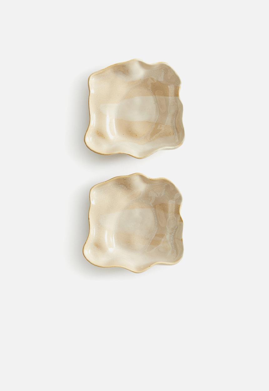 H&M - Terracotta tray - beige