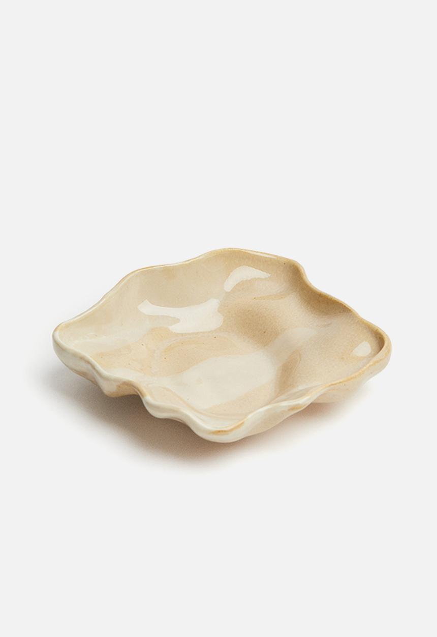 H&M - Terracotta tray - beige