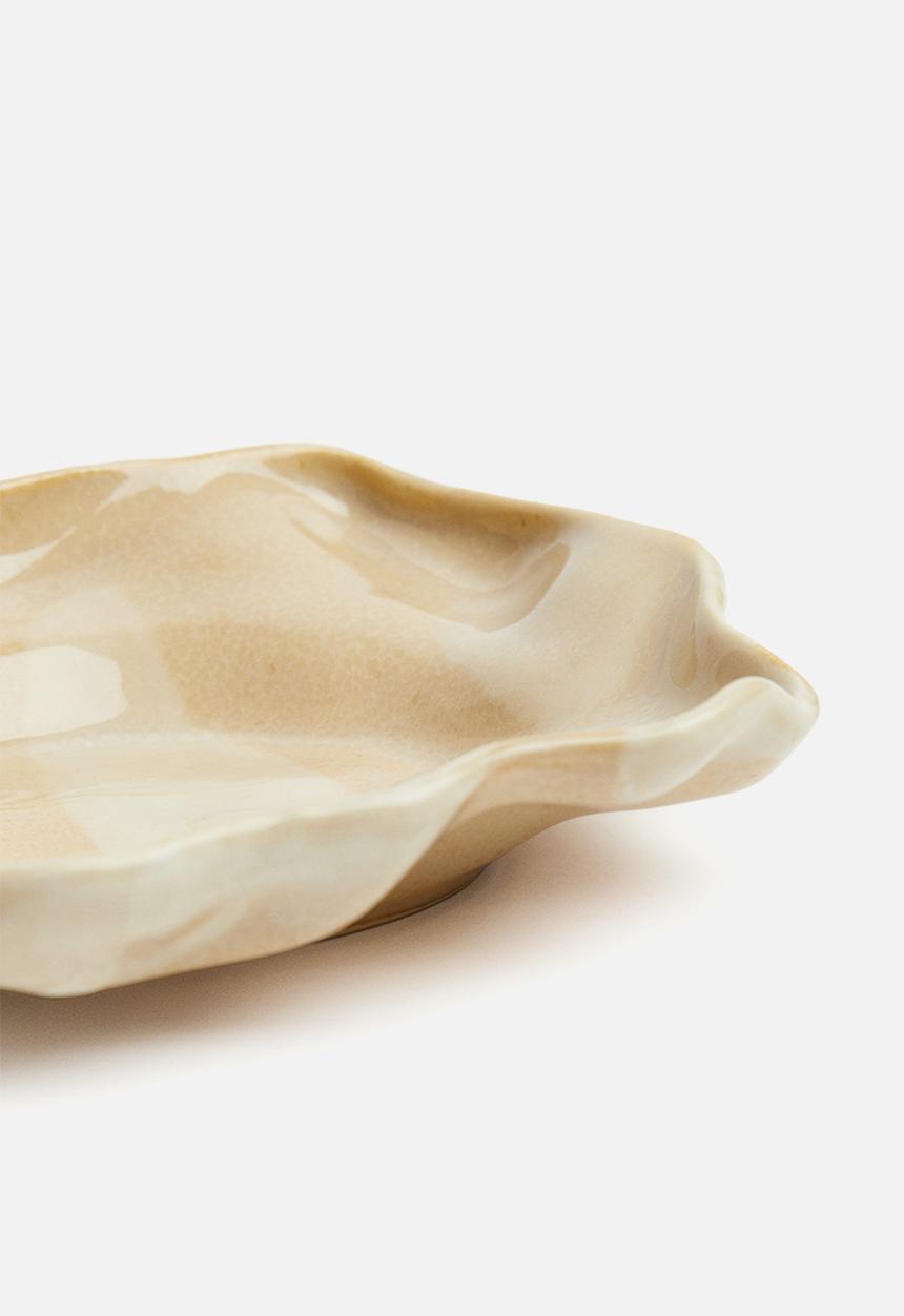 H&M - Terracotta tray - beige