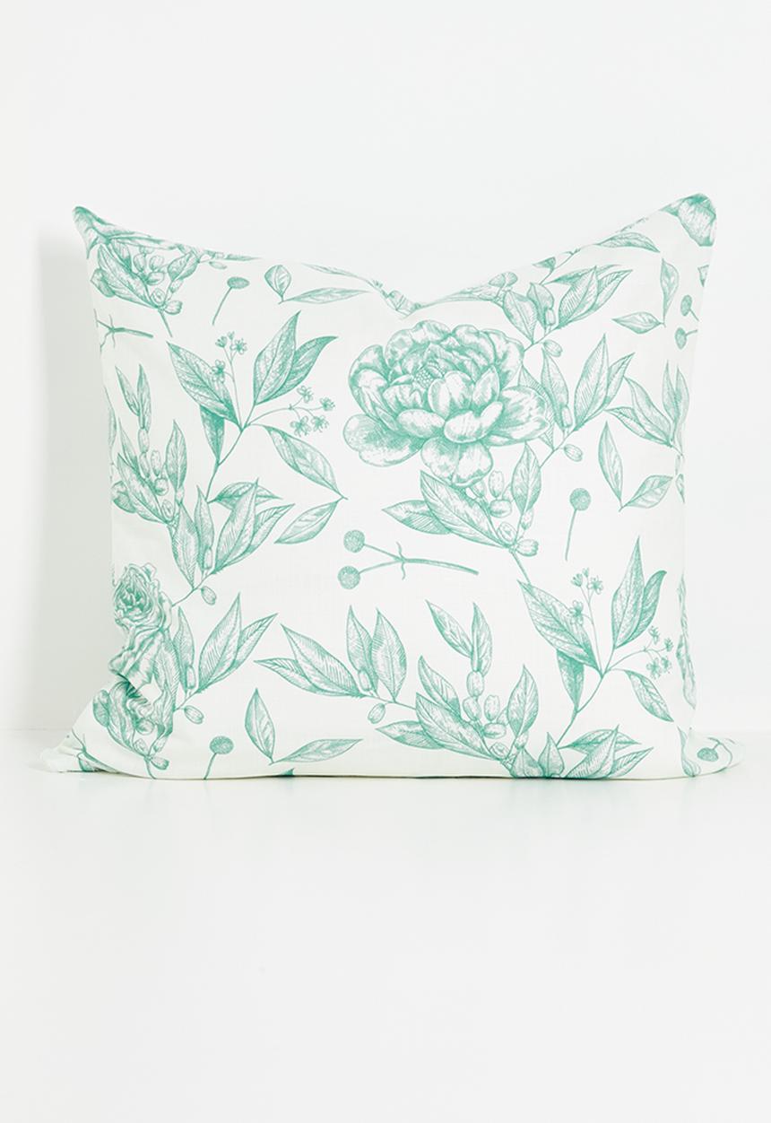 Sixth Floor - Farmhouse Cushion Cover - Green