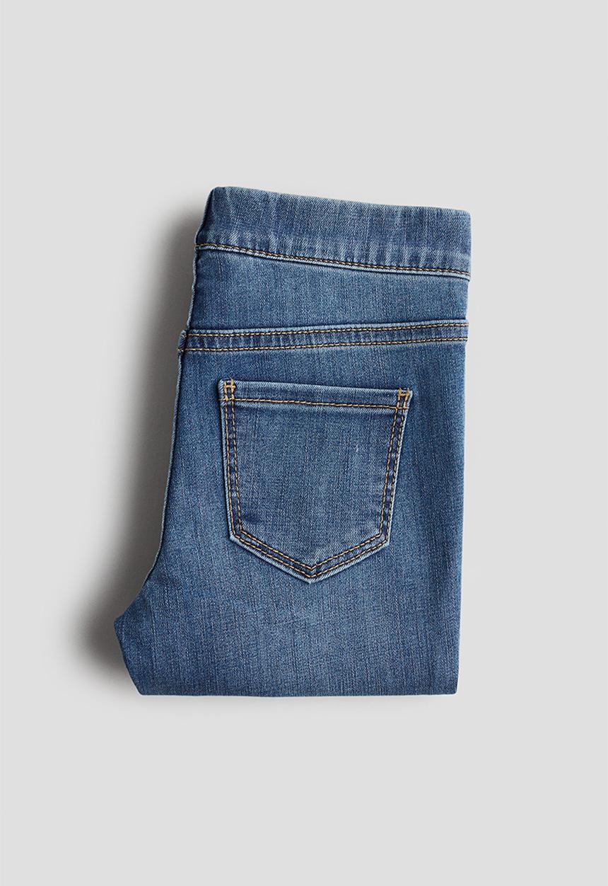 H&M - Denim jeggings - blue