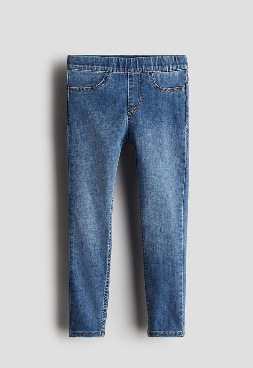 H&M - Denim jeggings - blue