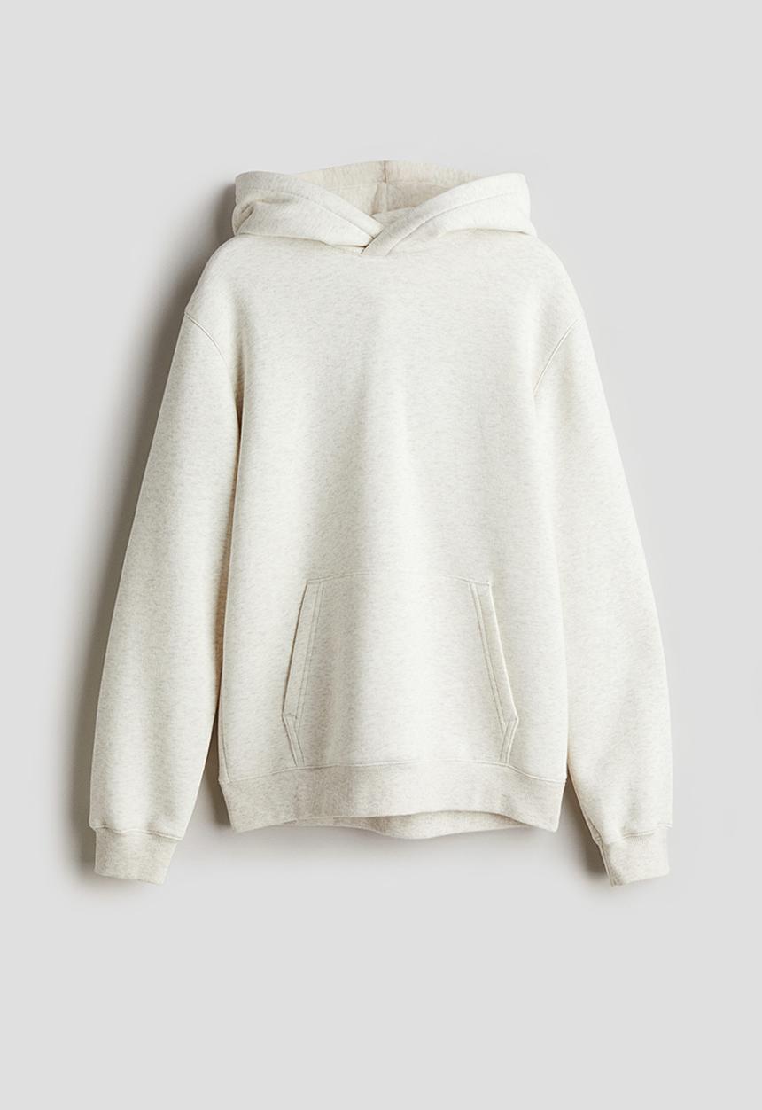 H&M - Hoodie - white