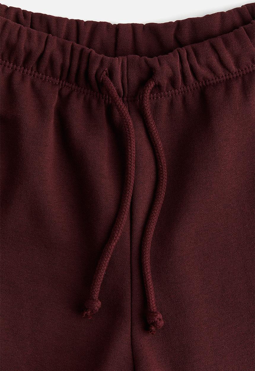 H&M - Wide joggers - burgundy