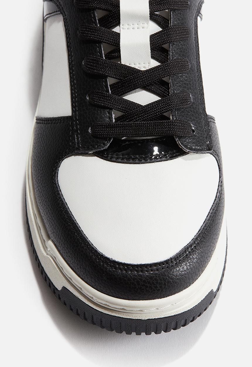 H&M - Trainers - black & white