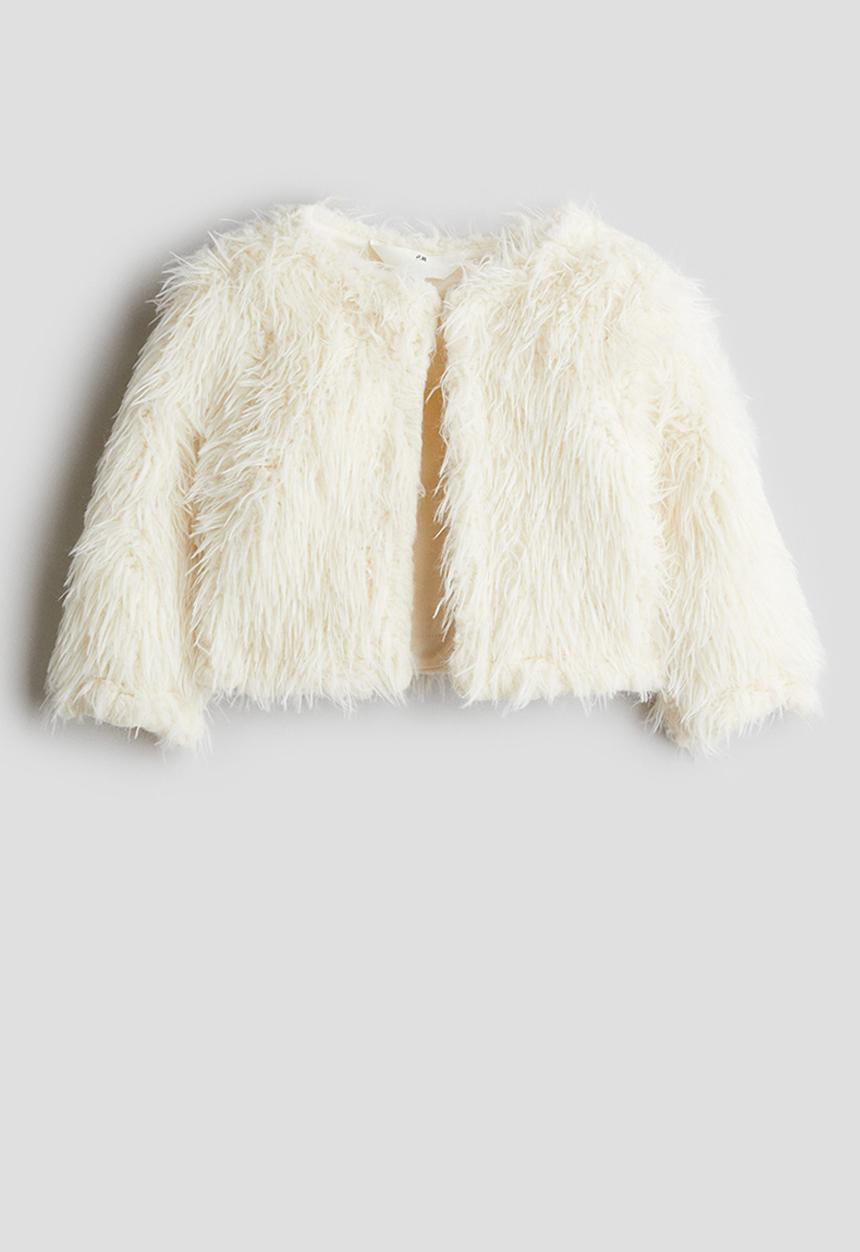 H&M - Fluffy cardigan - white