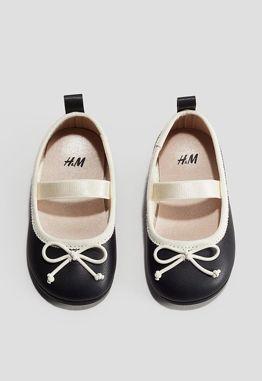 H&M - Ballet pumps - black