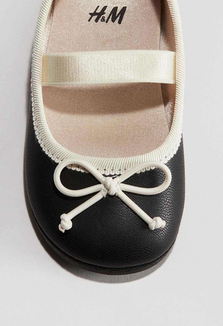 H&M - Ballet pumps - black