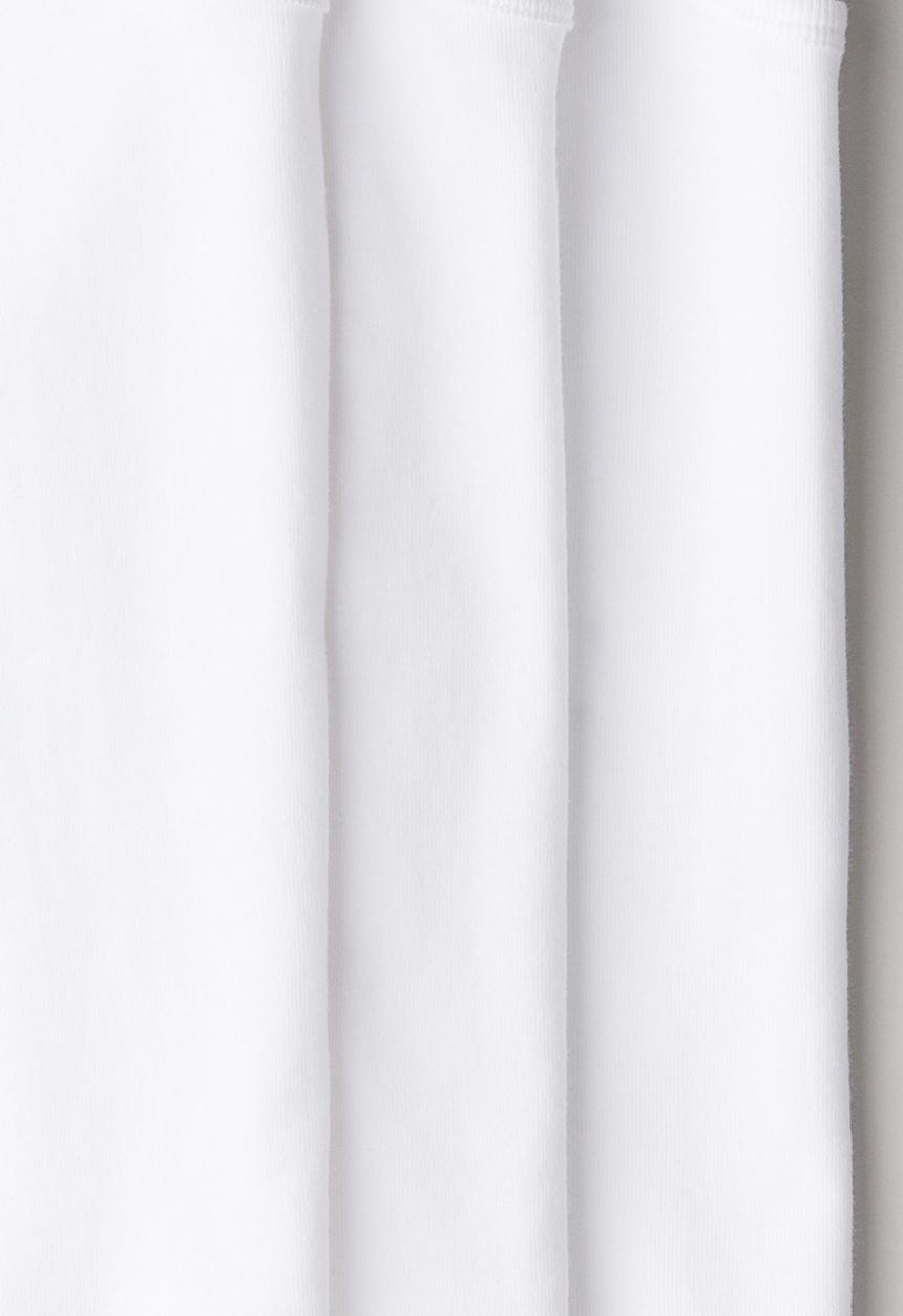 H&M - 3-pack cotton vest tops - white