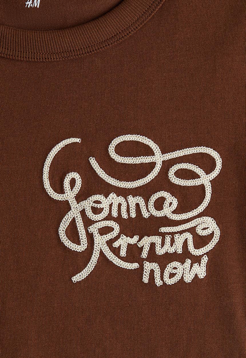 H&M - Long-sleeved t-shirt - brown