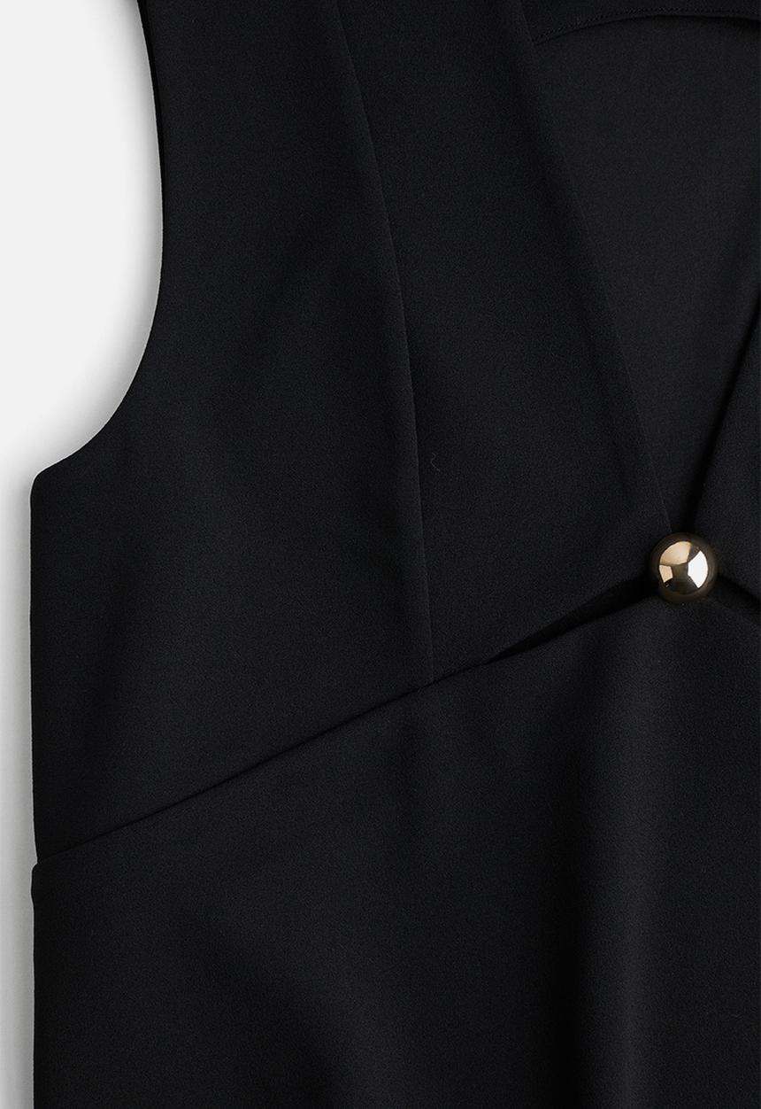 H&M - Sleeveless dress - black