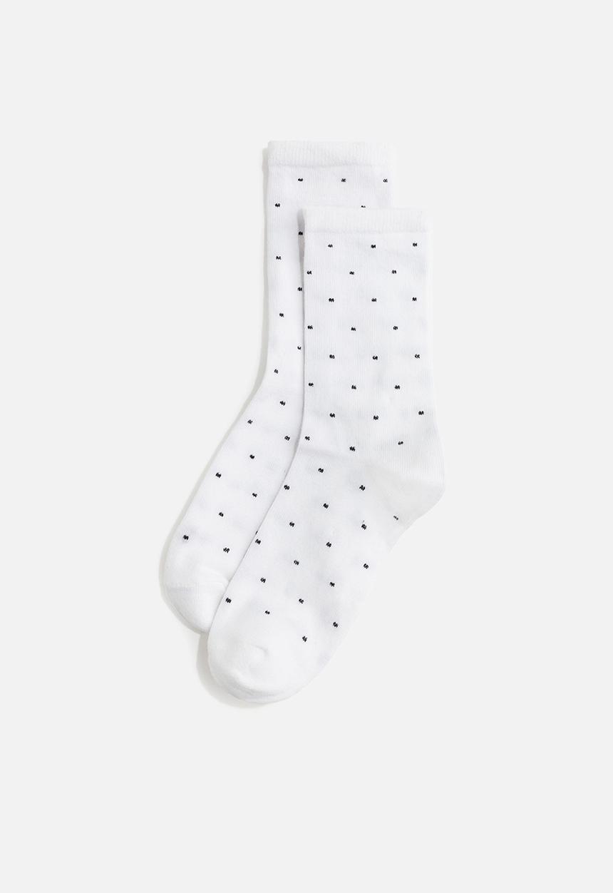 H&M - 7-Pack socks - white/spotted