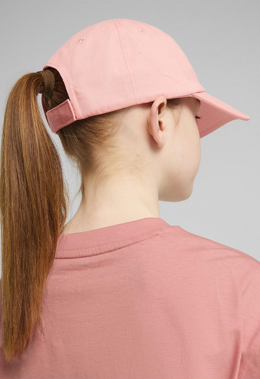 PUMA - Ess no.1 logo bb cap jr - pink fruit