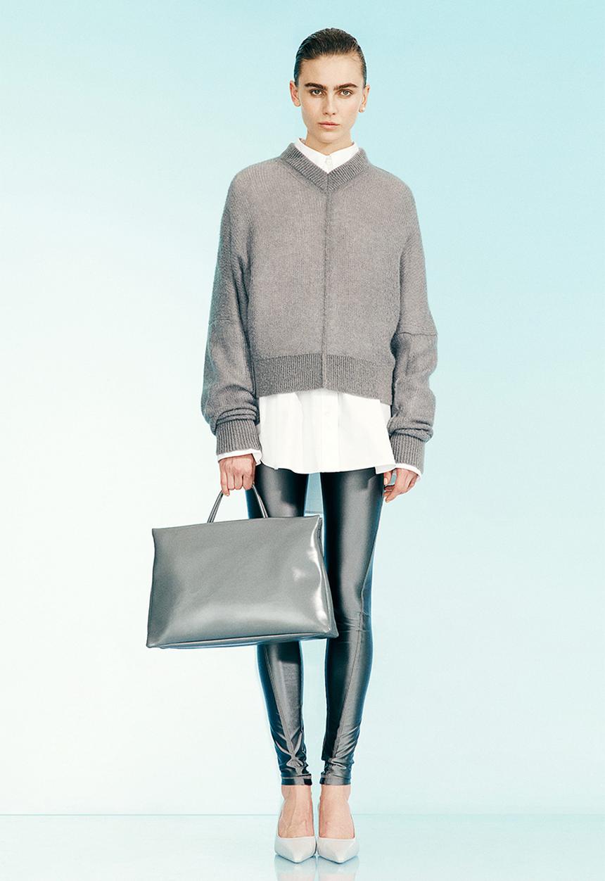 H&M - H&M Studio: Oversized mohair-blend jumper - grey