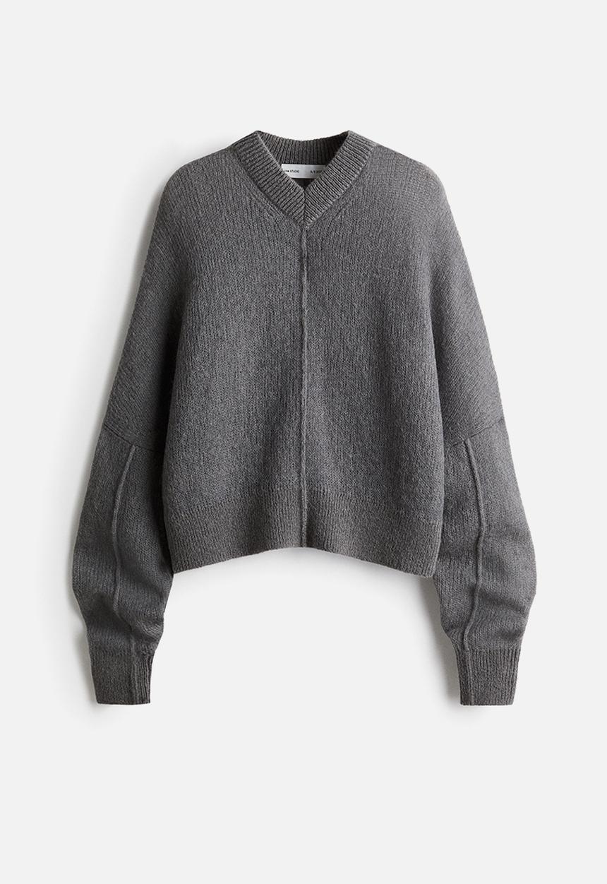 H&M - H&M Studio: Oversized mohair-blend jumper - grey
