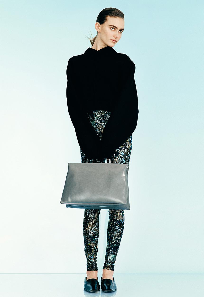 H&M - H&M Studio: Slouchy wool jumper - black