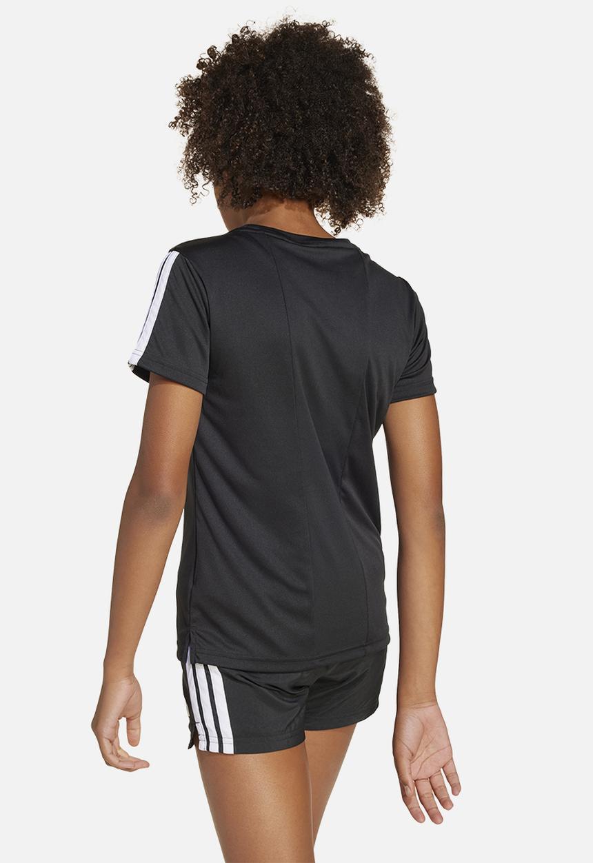 adidas Performance - Jg Tr-Es 3S Tee - Black/White