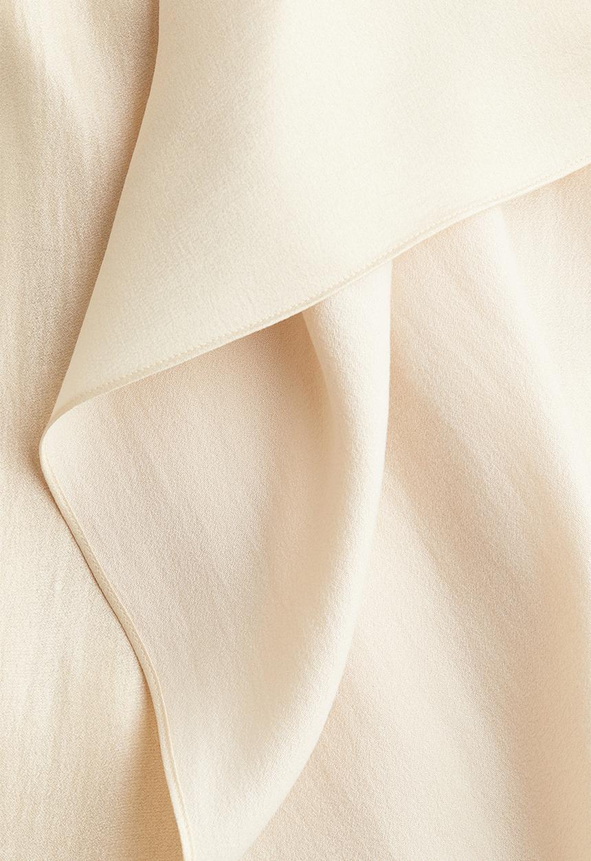 H&M - Shimmering kaftan dress - light beige