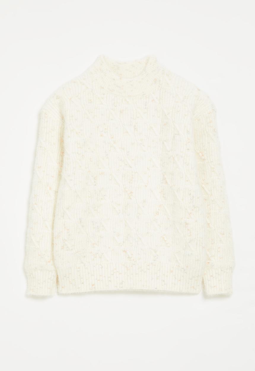 Pop Candy - Crew neck sweater - white