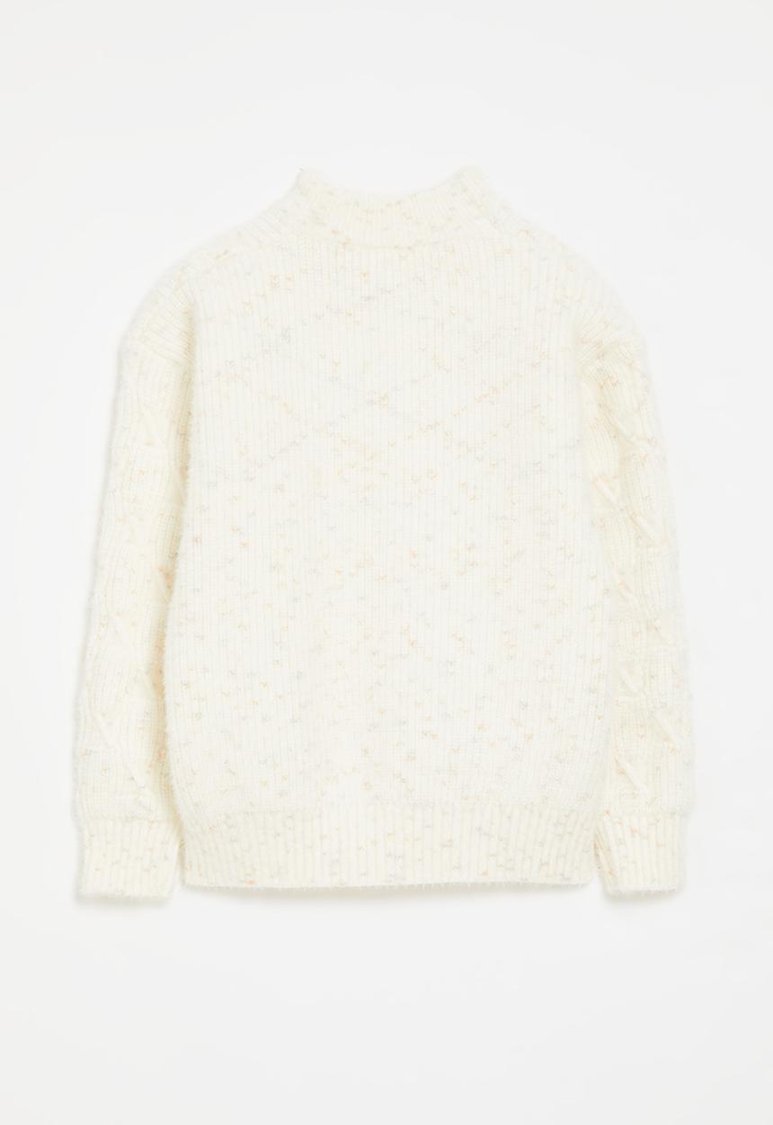 Pop Candy - Crew neck sweater - white
