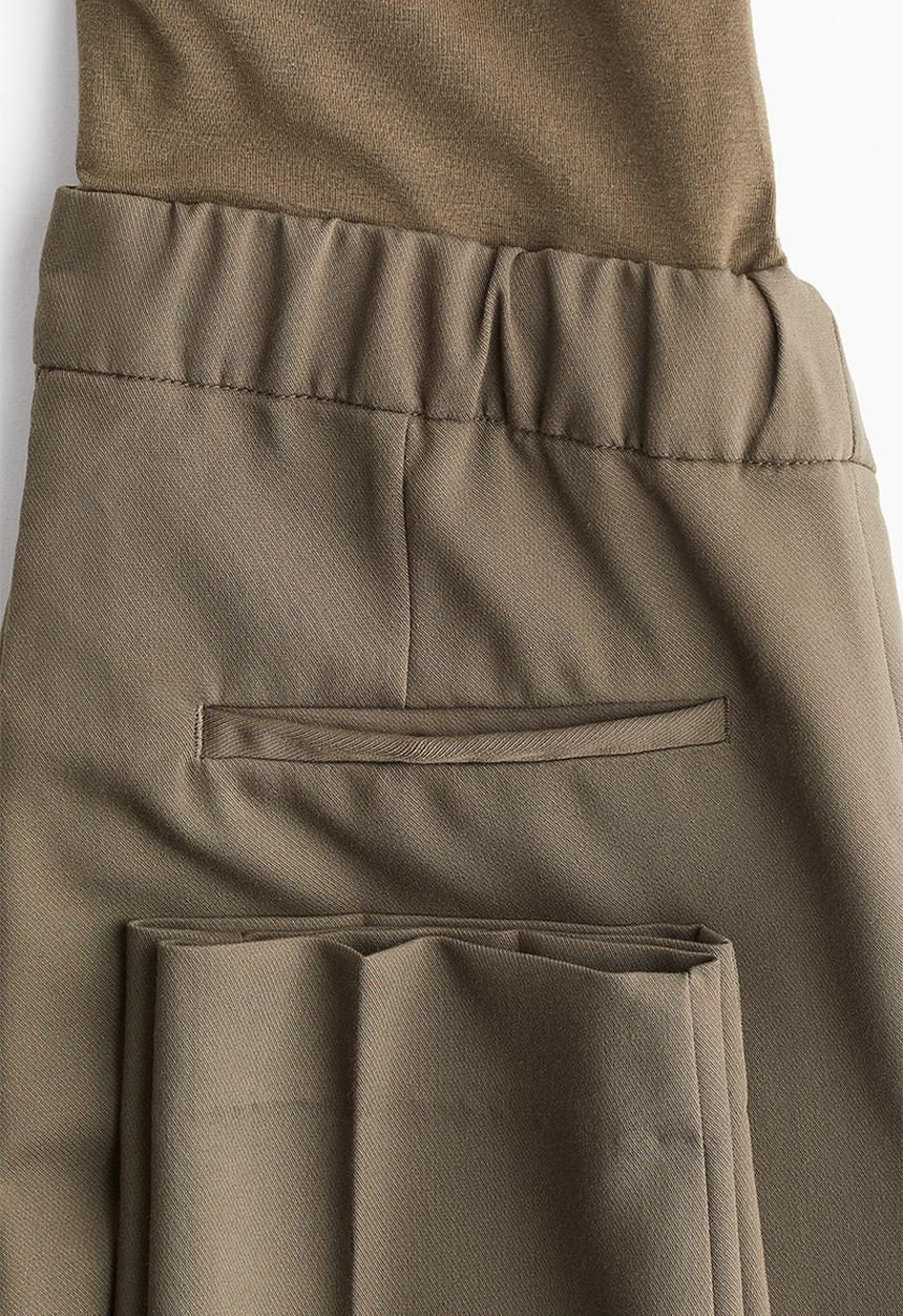 H&M - Mama tailored trousers - khaki beige