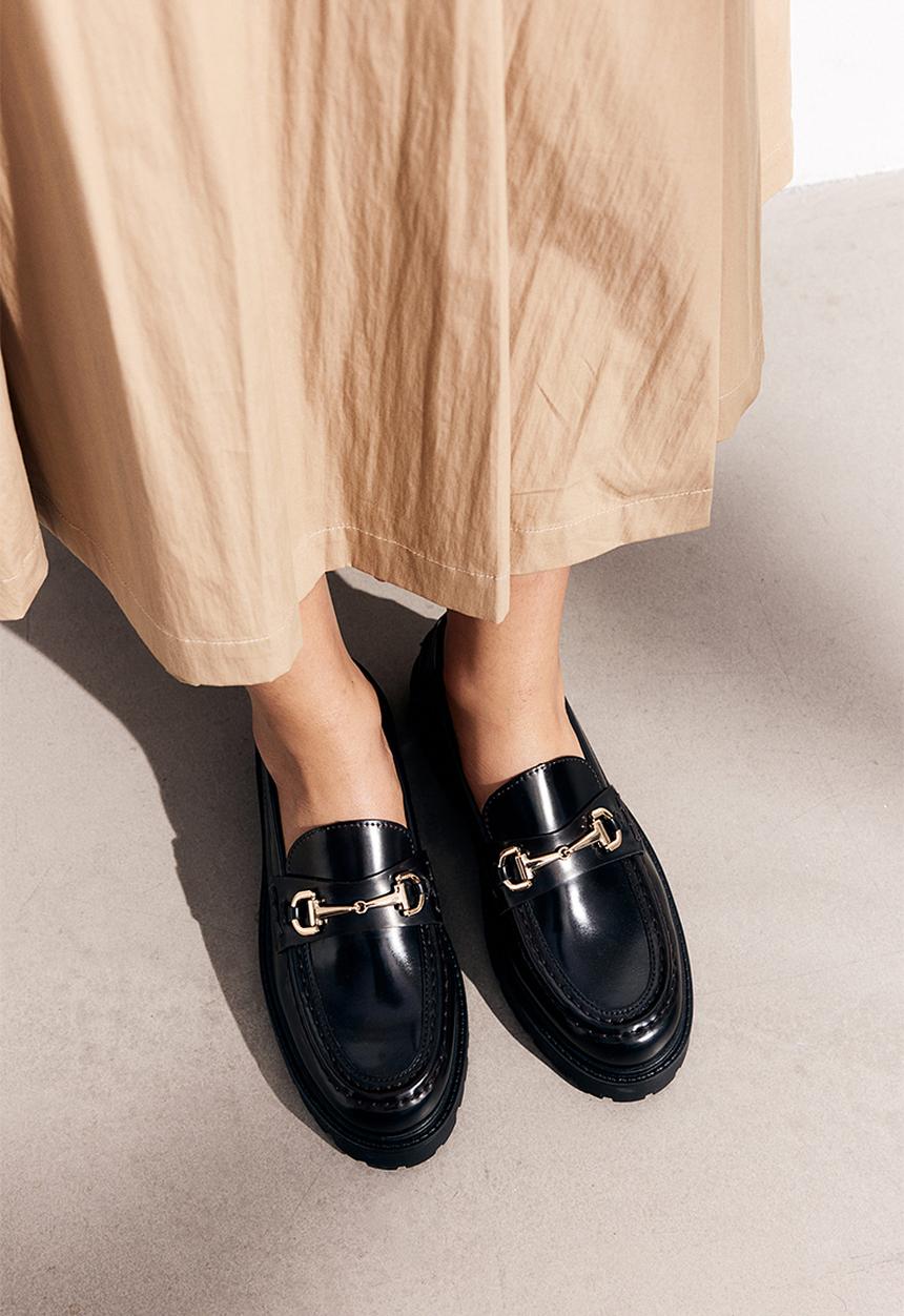 H&M - Chunky loafers - dark brown 