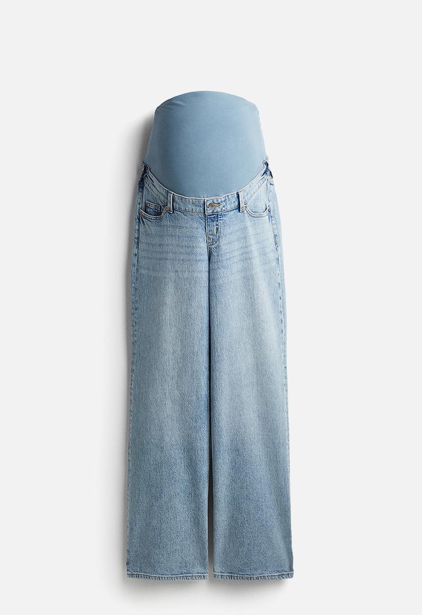 H&M - Mama wide jeans - light denim blue