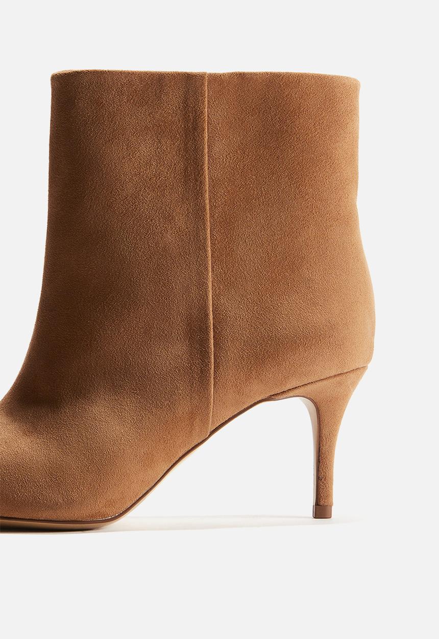 H&M - Heeled boots - dark beige
