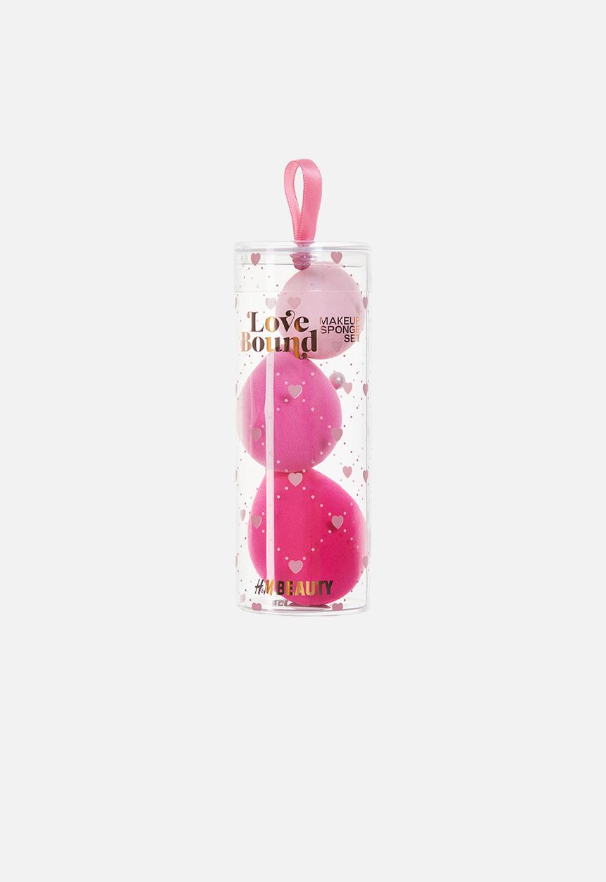 H&M - 3-pack make-up sponges - pink