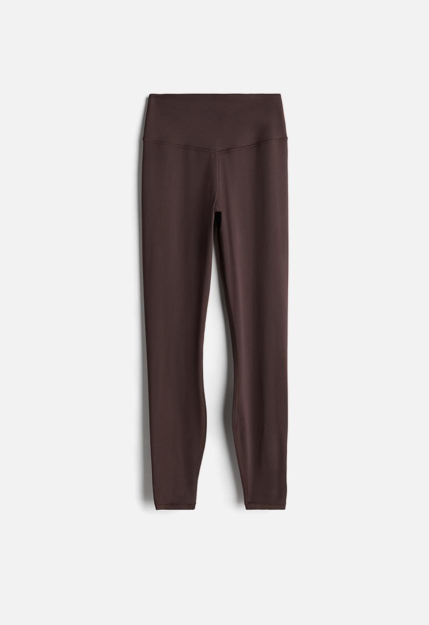 H&M - Yoga leggings in softmove™ - dark brown