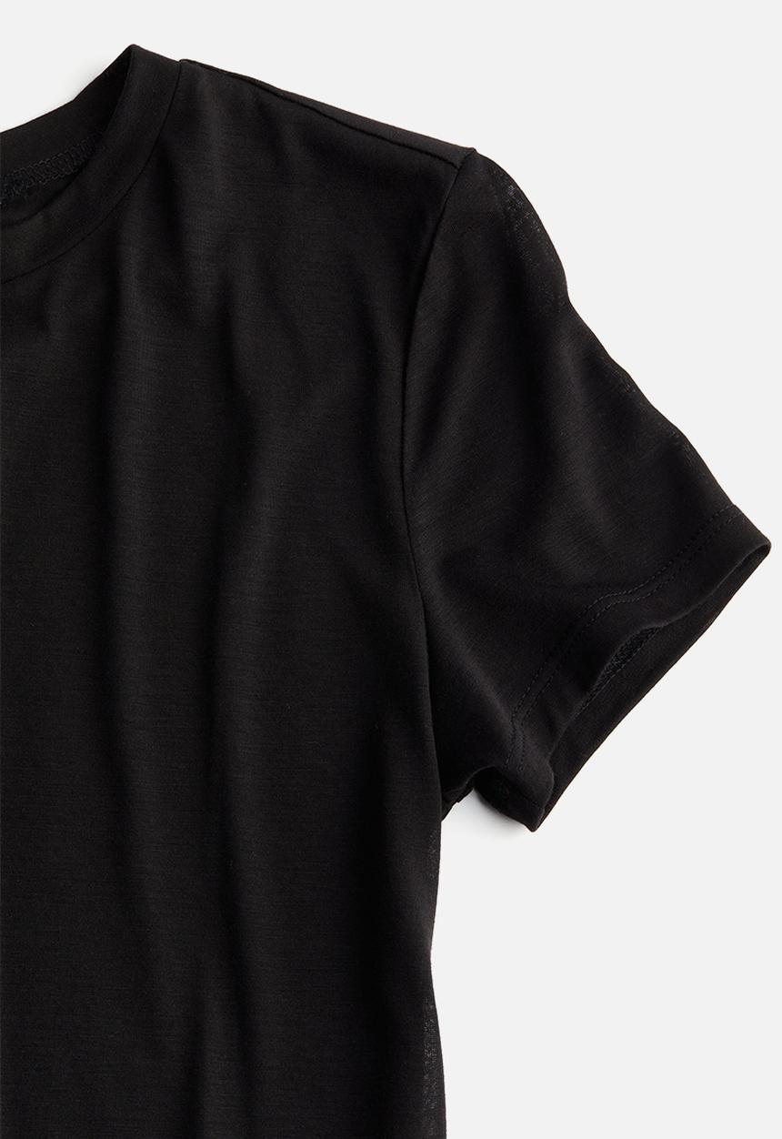 H&M - Fitted t-shirt - black