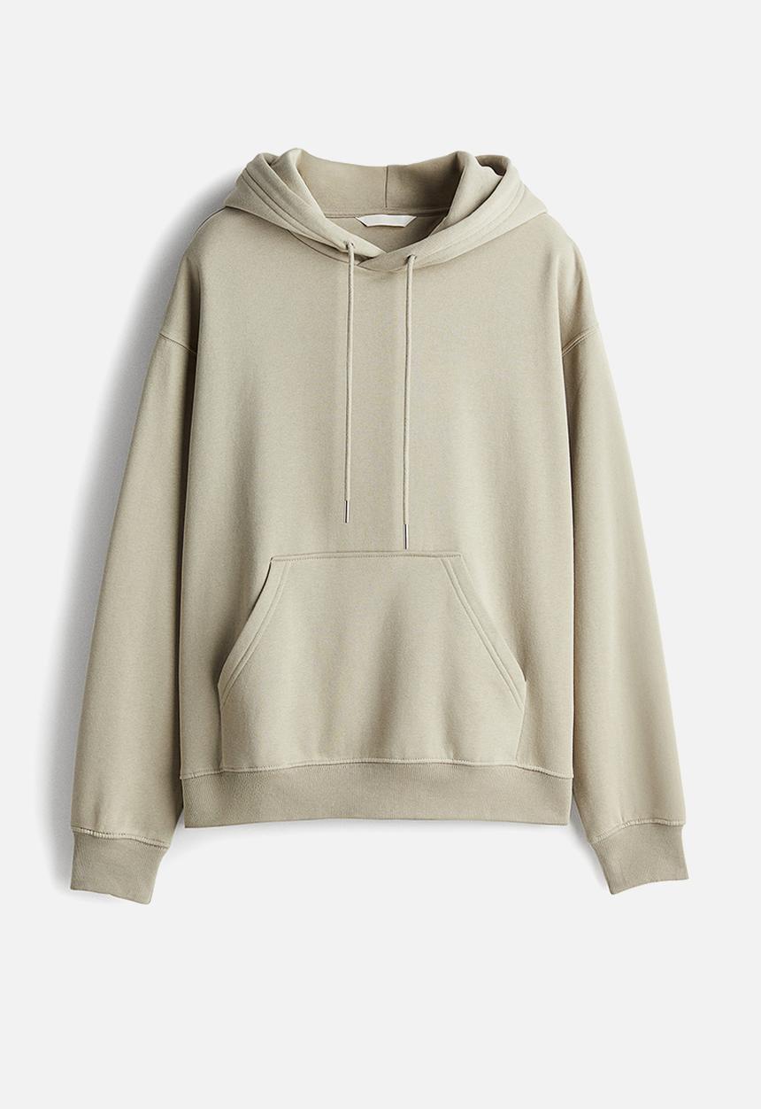 H&M - Hooded top - light khaki green