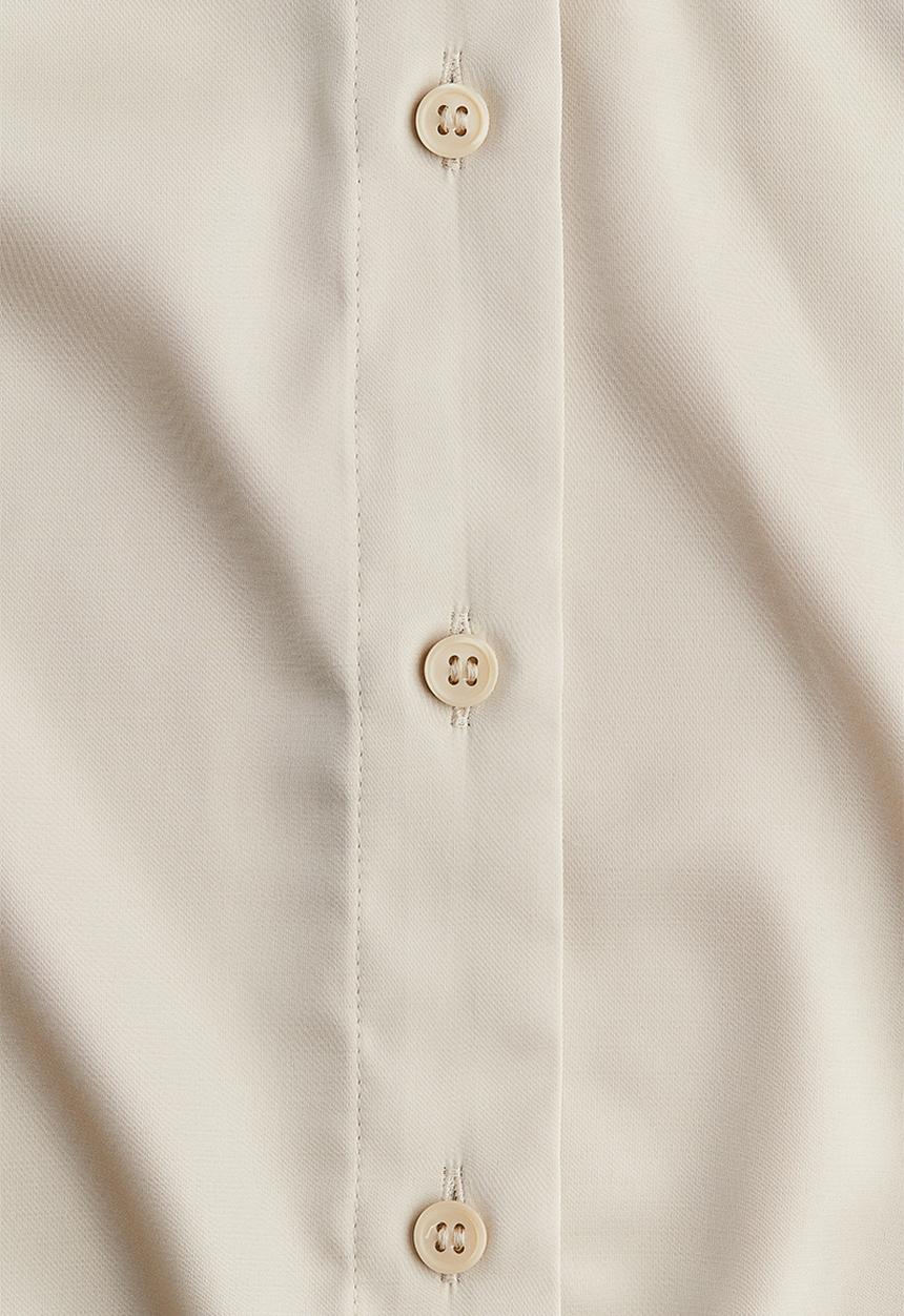 H&M - V-neck blouse - light beige