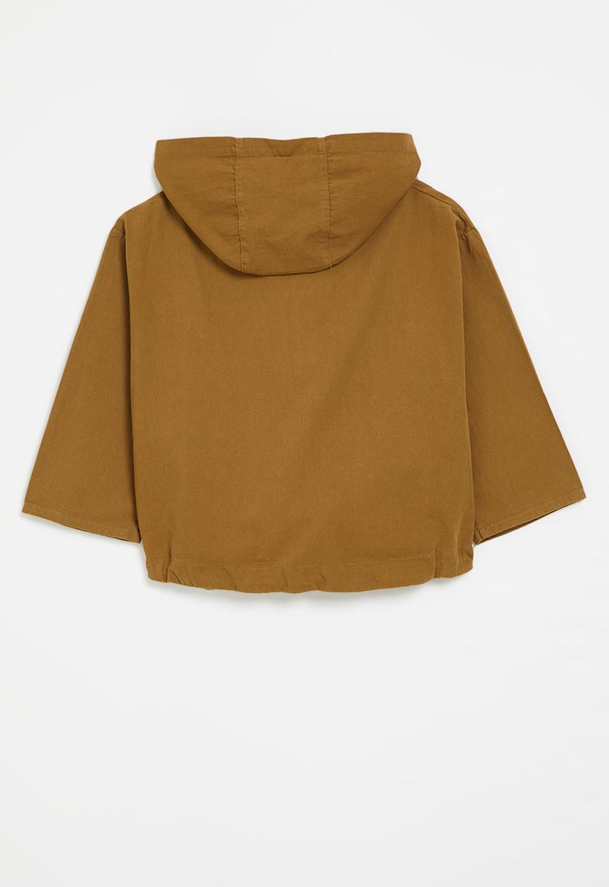 Pop Candy - Hooded jacket-mustard