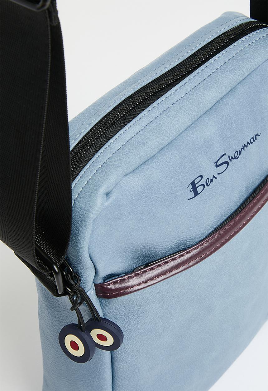 Ben Sherman - Cross Body PU Lea Bag - Skywalk