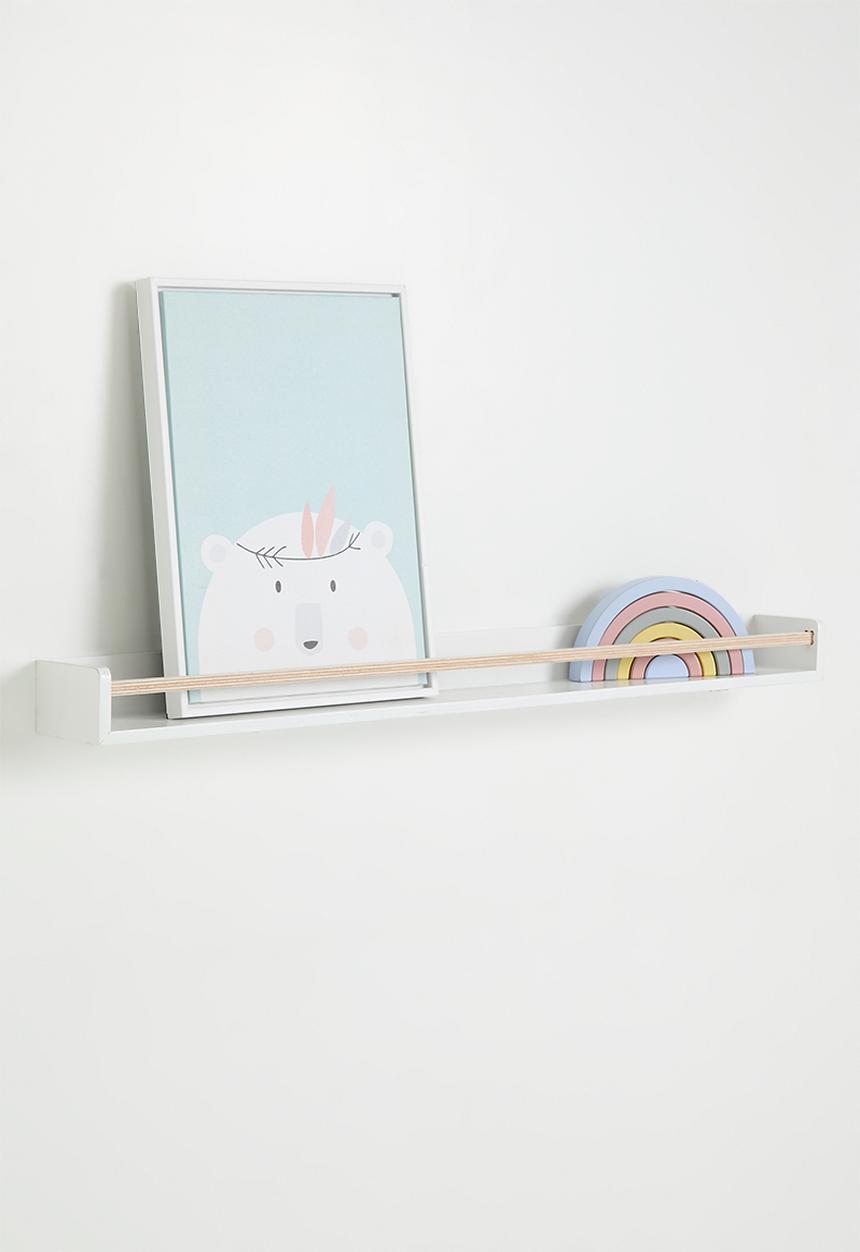 Native Decor - Large Perry bookshelf - white