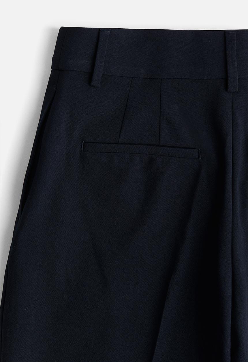 H&M - Cigarette trousers - navy blue