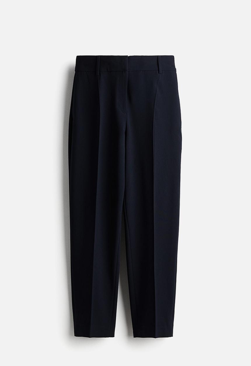 H&M - Cigarette trousers - navy blue