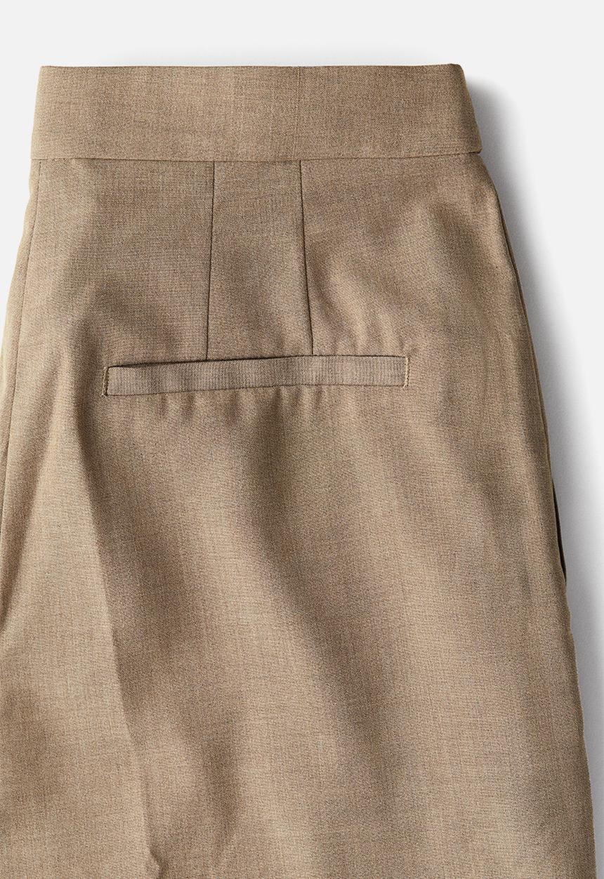 H&M - Crease-leg trousers - beige