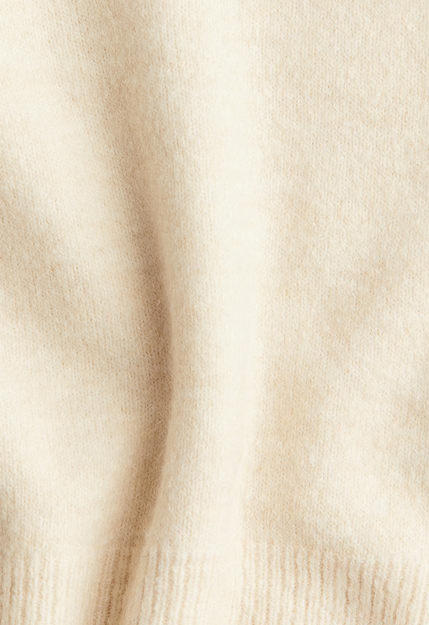 H&M - Fine-knit jumper - cream 