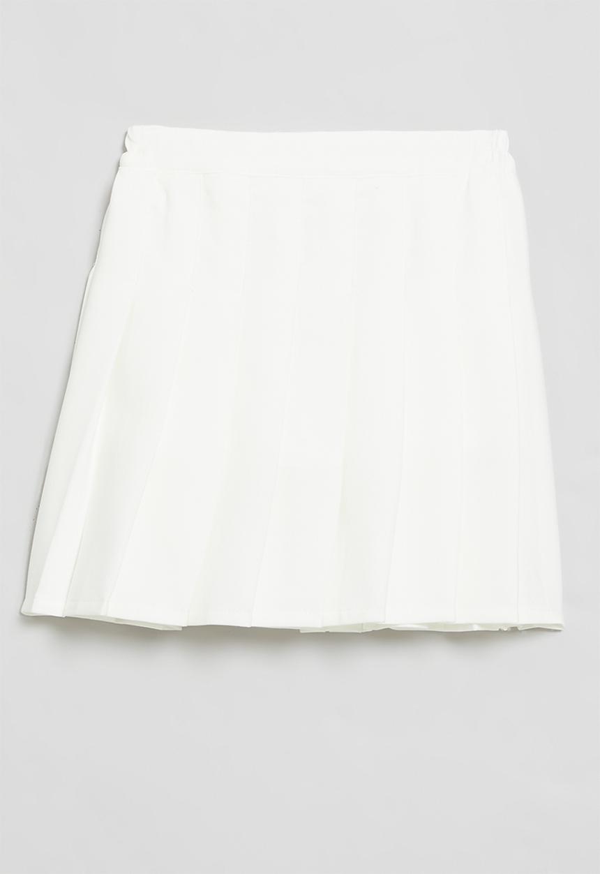 Pop Candy - Pleated skirt - pure white