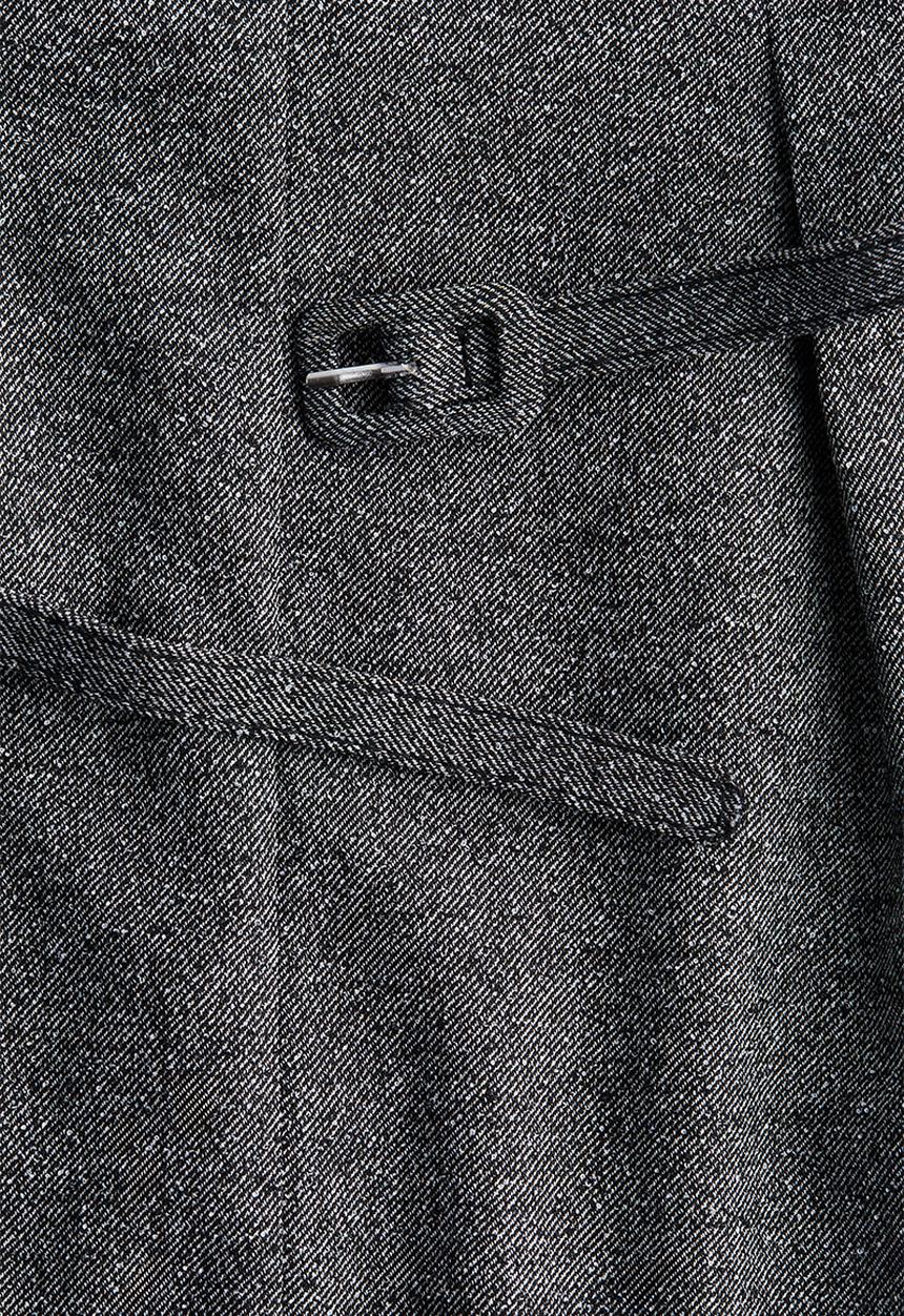 H&M - Belted dress - dark grey marl