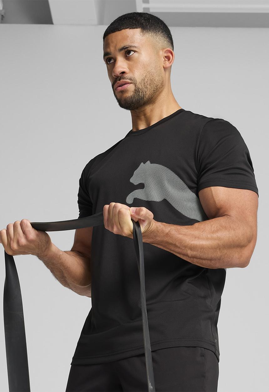 PUMA - M TAD BIG LOGO Tee - PUMA Black