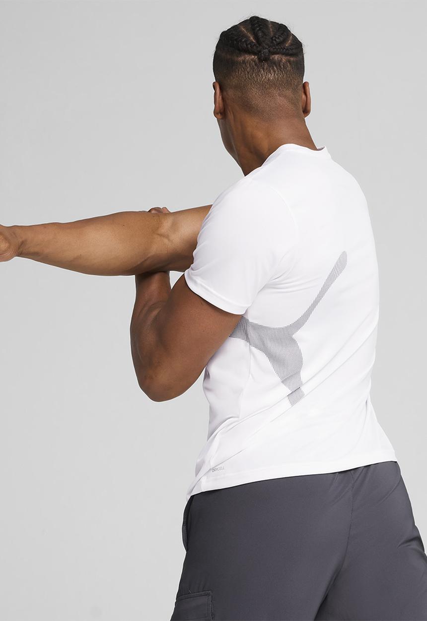 PUMA - M TAD BIG LOGO Tee - PUMA White