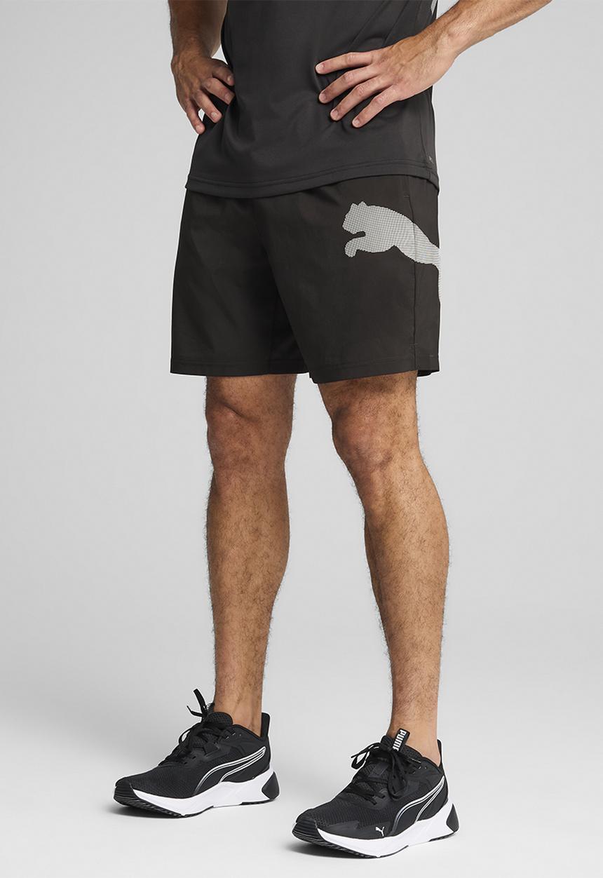 PUMA - M TAD ESSENTIAL BIG LOGO Woven Short - PUMA Black