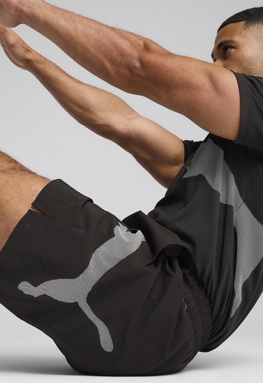 PUMA - M TAD ESSENTIAL BIG LOGO Woven Short - PUMA Black