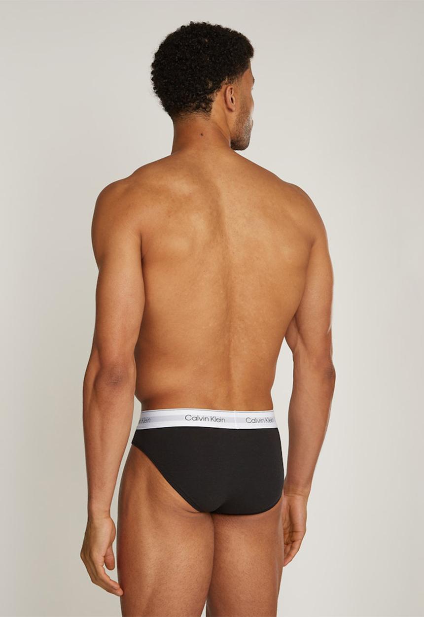 Calvin Klein - Low Rise Slip Brief 3 Pack - Black