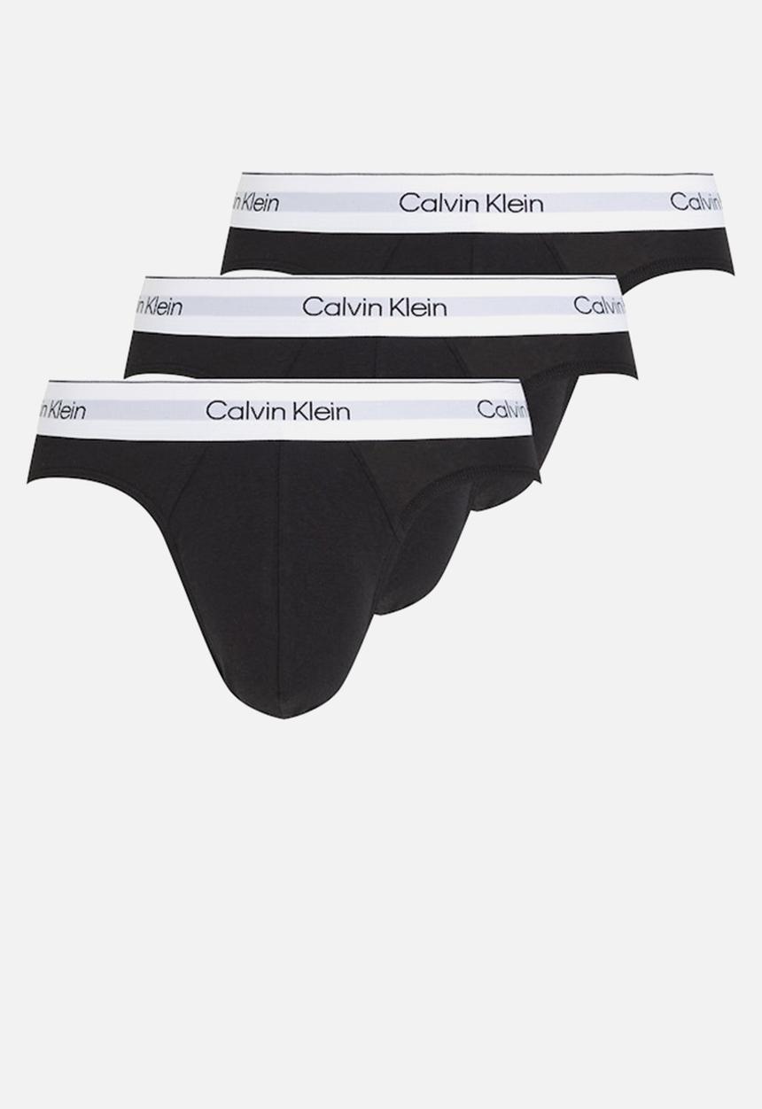 Calvin Klein - Low Rise Slip Brief 3 Pack - Black