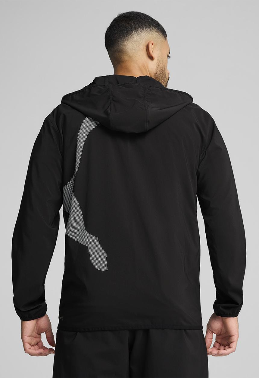 PUMA - M TAD PUMA BIG LOGO WOVEN JACKET - PUMA Black