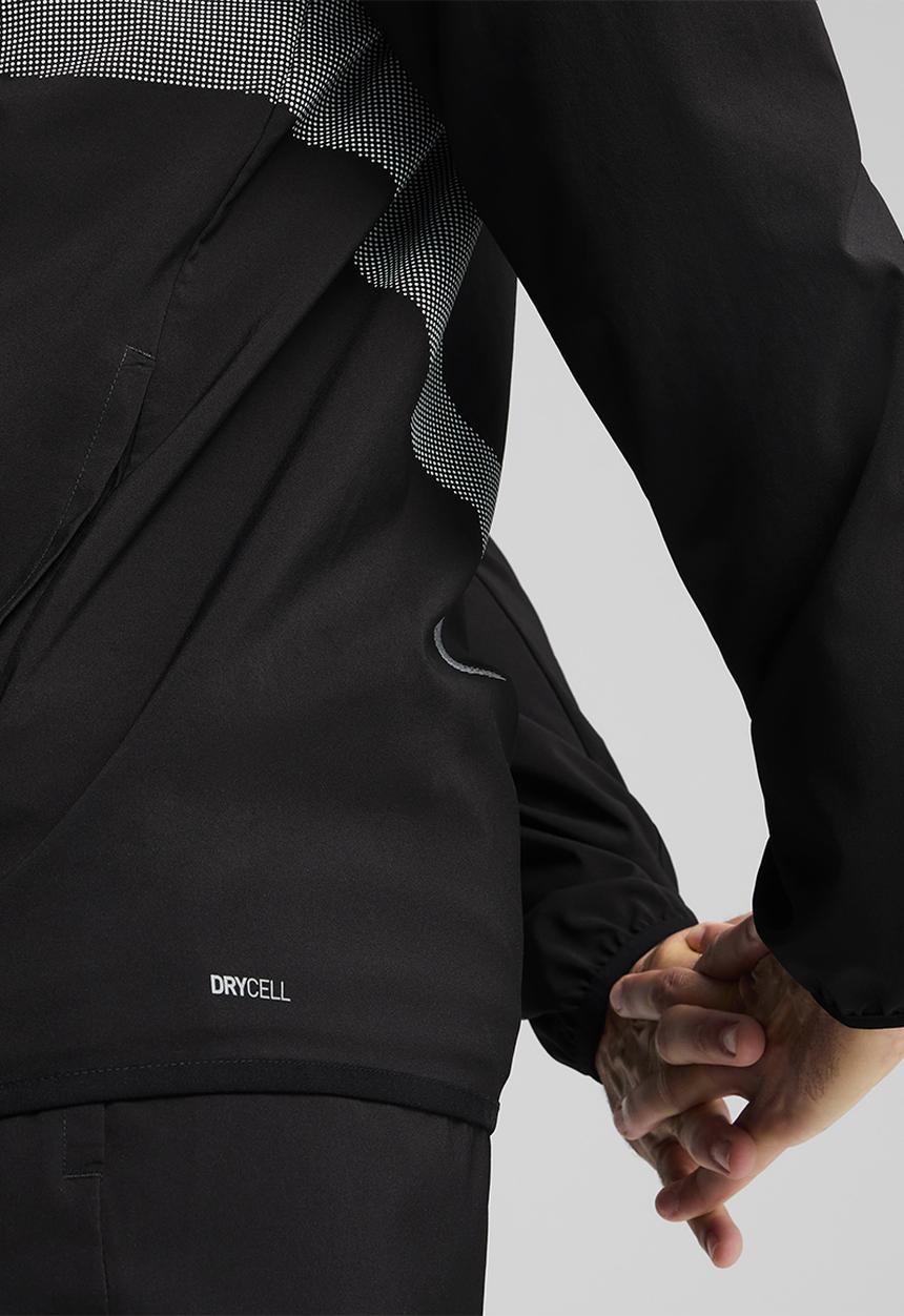 PUMA - M TAD PUMA BIG LOGO WOVEN JACKET - PUMA Black